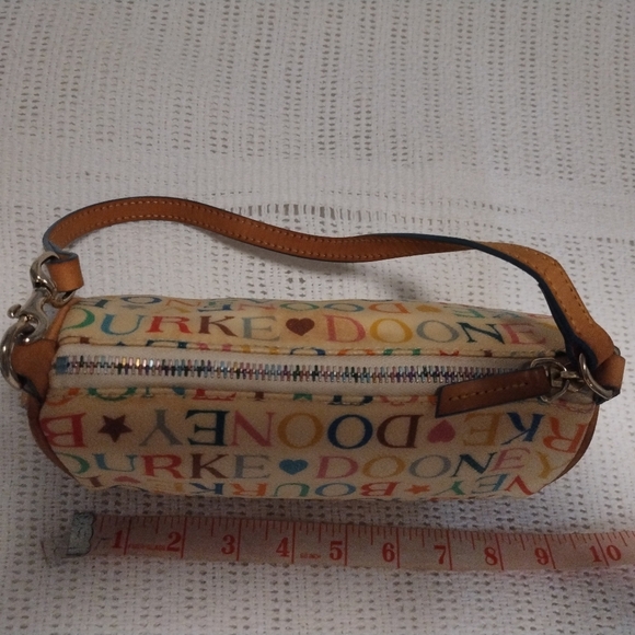 Vintage Dooney & Bourke Multicolor Mini Barrel Bag - Picture 2 of 13